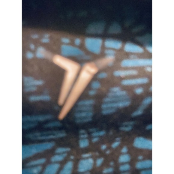 Old Navy Womens Teal Blue Print Cropped Leggings Athletic Workout Yoga Pants - Picture 3 of 5